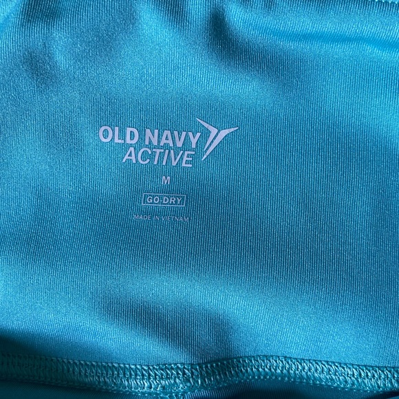 Old Navy Active Go Dry light blue/turquoise leggings - Picture 3 of 6